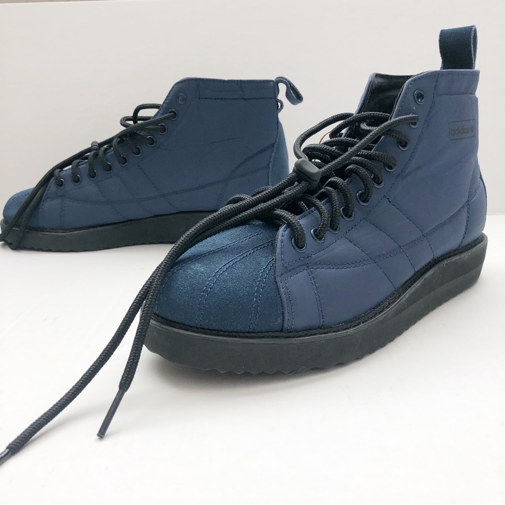 Adidas Superstar Boot in Blue Indigo size 7.5